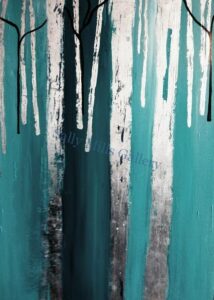 Silver leaf trees