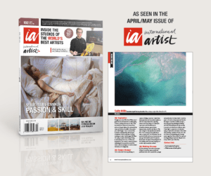 International Artist Magazine Issue April-May  2015 Featuring Sally Mills