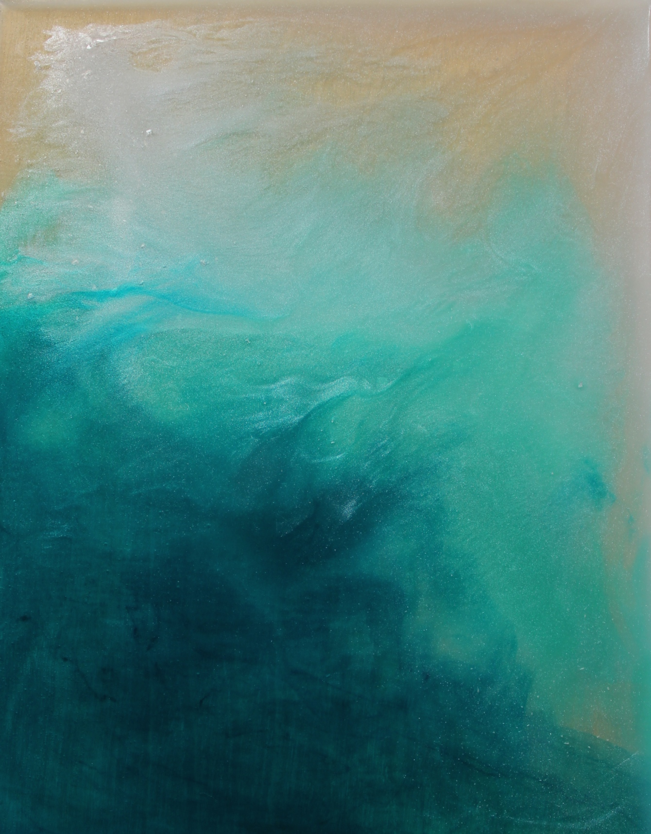 Turquoise Sea Spray SOLD