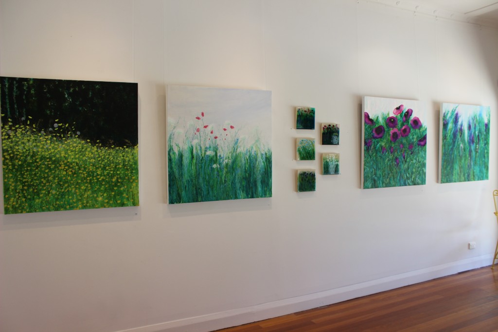 meet the little BIG Garden wall at my current Exhibition