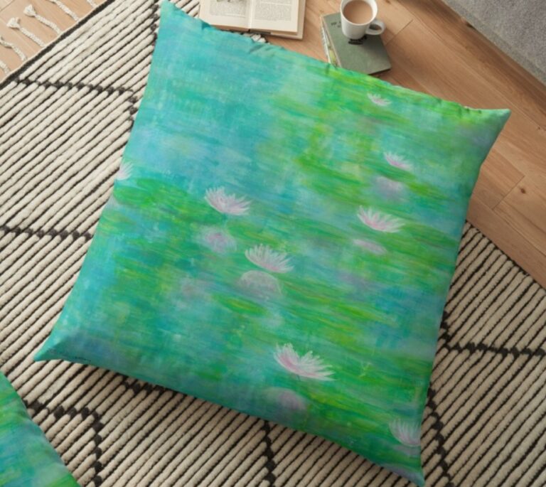 Lilypond cushion