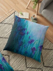 Iris Dreaming cushion