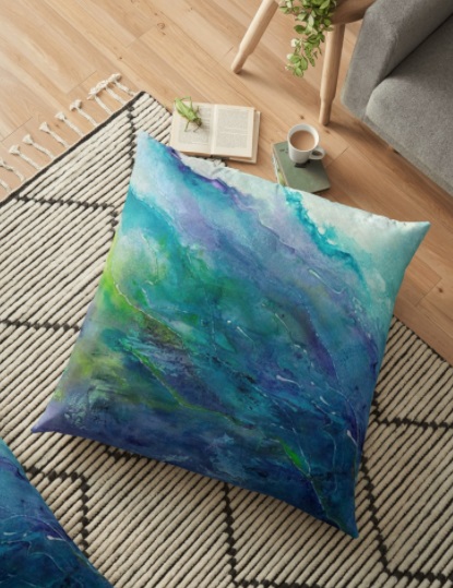 Lavender Hills cushion