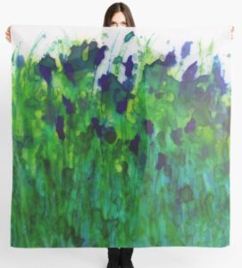 Arty Scarf For the love of Spring
