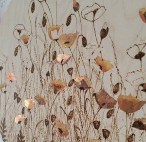 Golden Poppies, a commission