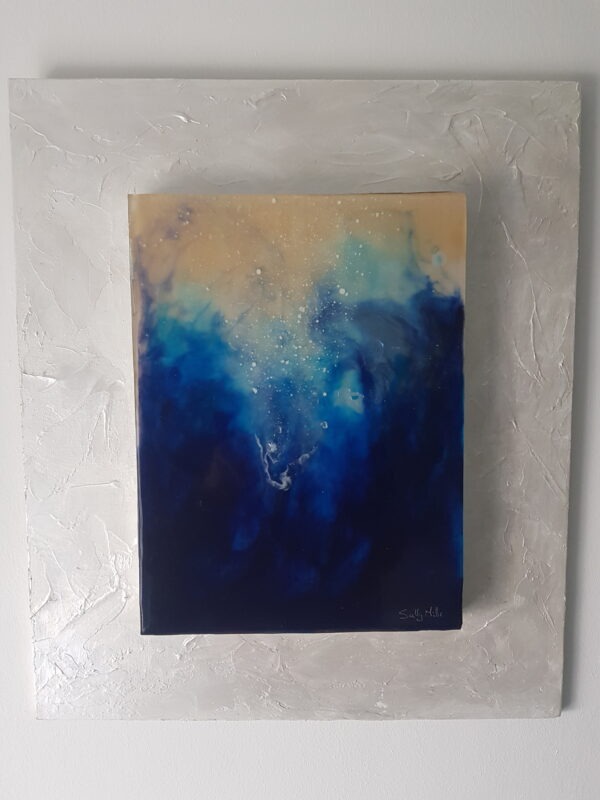 Splash, part of the Sea Spray resin art collection